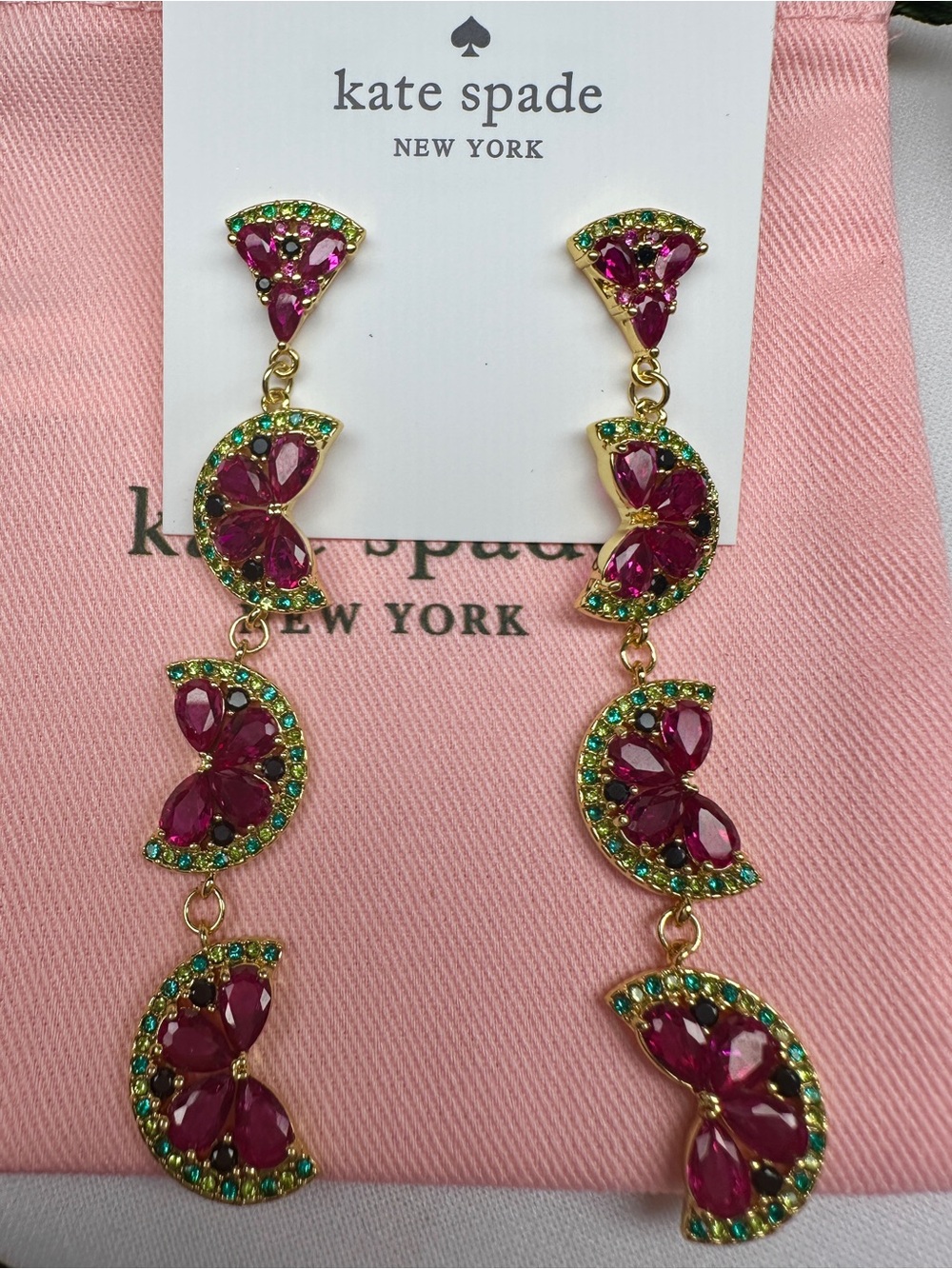 Kate Spade Watermelon Earrings